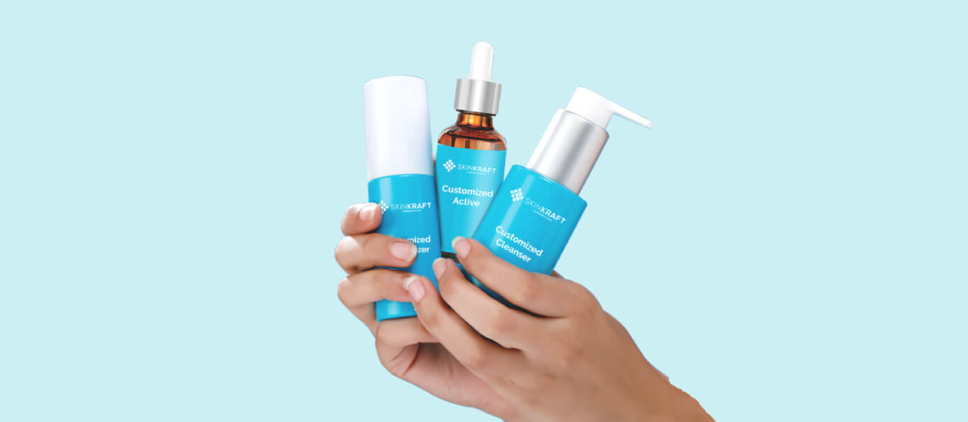 Dermatologist Recommended Customized Skin Care In One Package.
